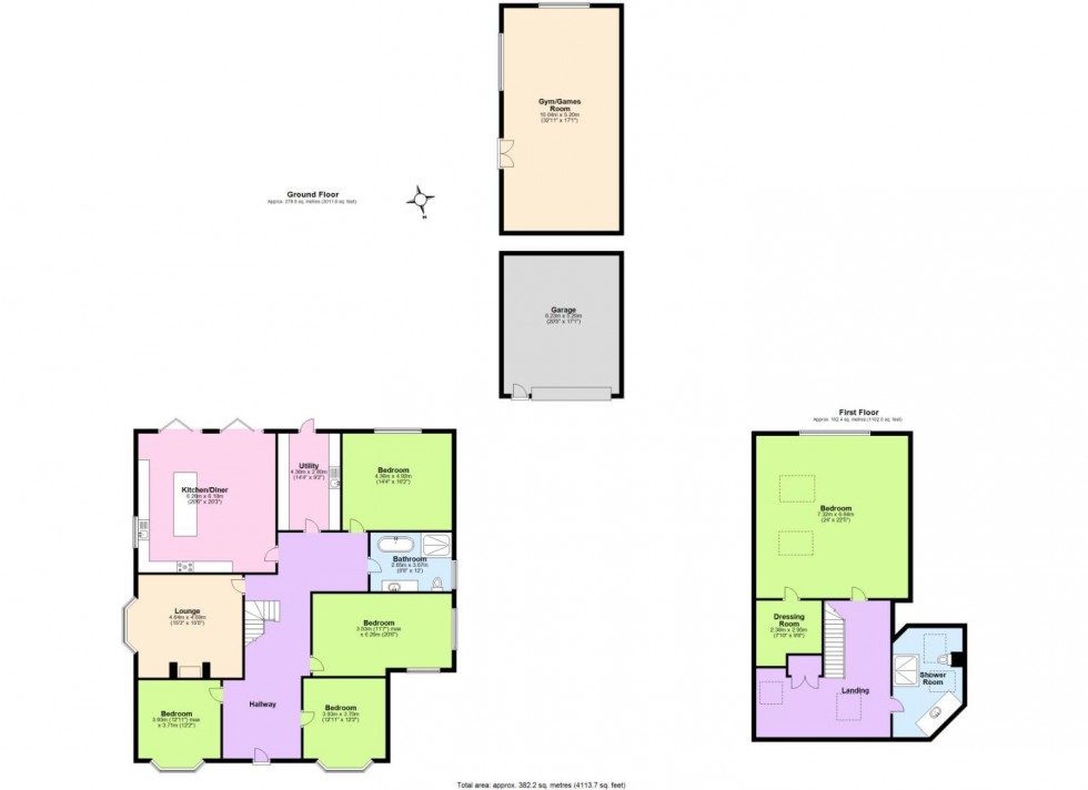 Floorplan for Melton Road, Stanton-On-The-Wolds, Keyworth, Nottingham