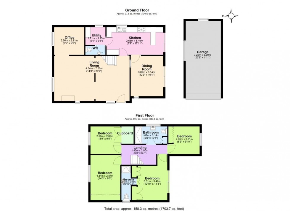Floorplan for Lower Moor Road, Coleorton, Coalville