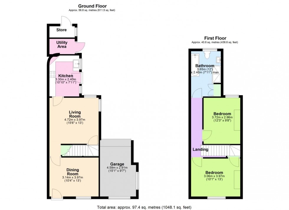Floorplan for New Street, Kegworth, Derby