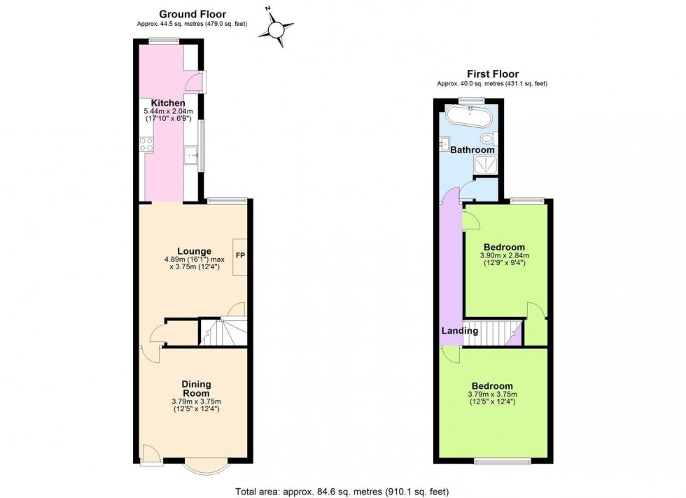 Floorplan for Main Street, Swannington