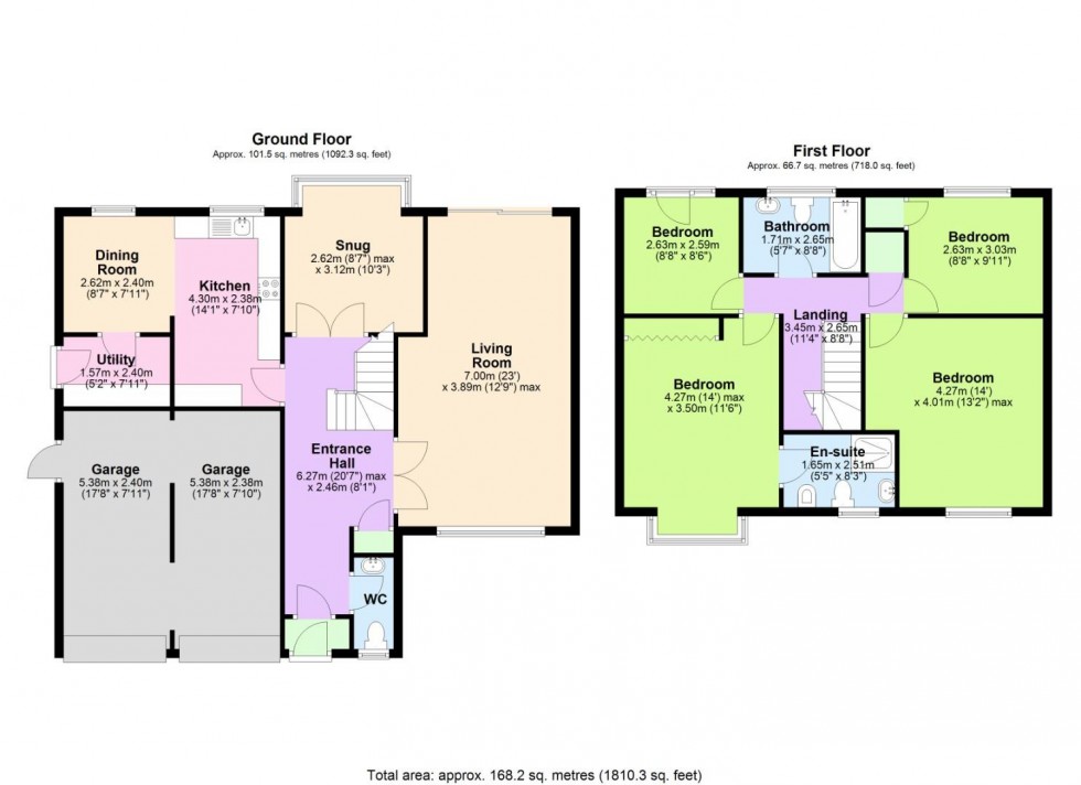Floorplan for Hallfields, Edwalton, Nottingham