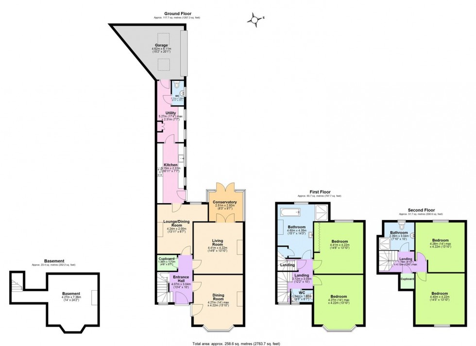 Floorplan for Wigginton Road, Tamworth