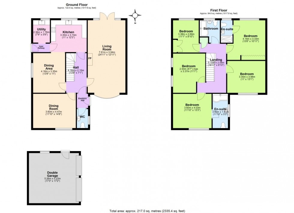 Floorplan for Widmerpool Road, Wysall, Nottingham