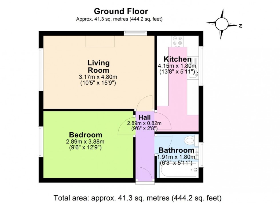 Floorplan for Essington Way, Wolverhampton
