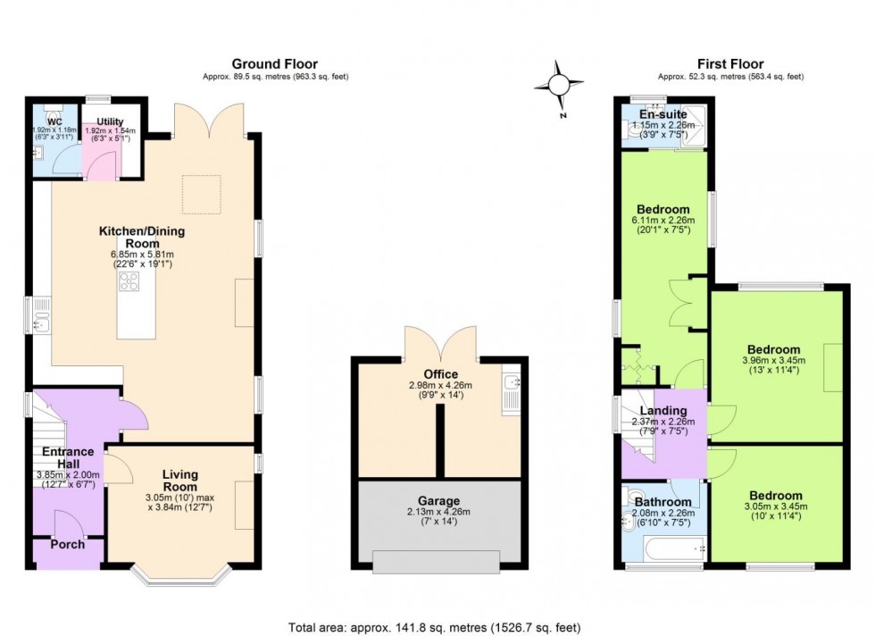 Floorplan for Church Lane, Whitwick, Coalville