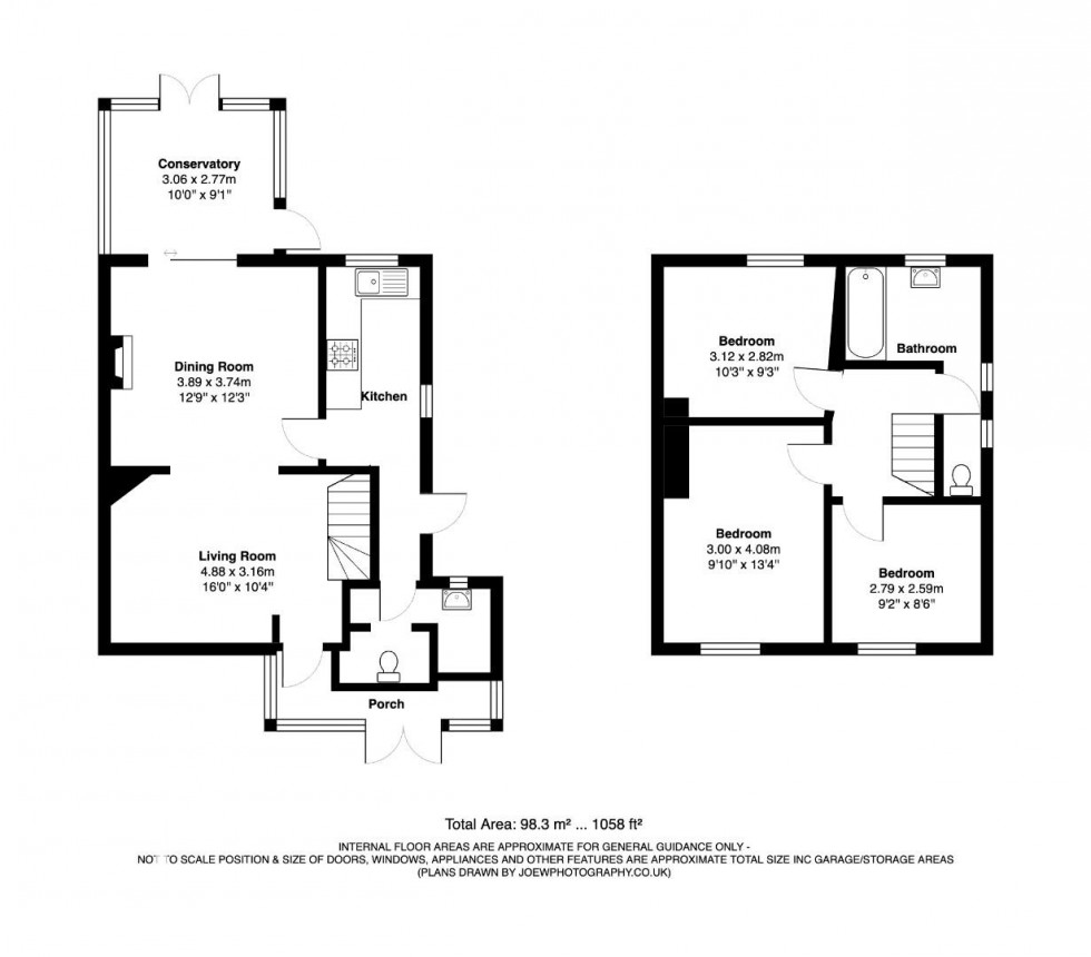Floorplan for Central Drive, Bilston