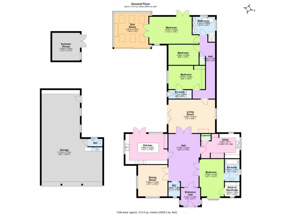 Floorplan for Lower Brand, Griffydam