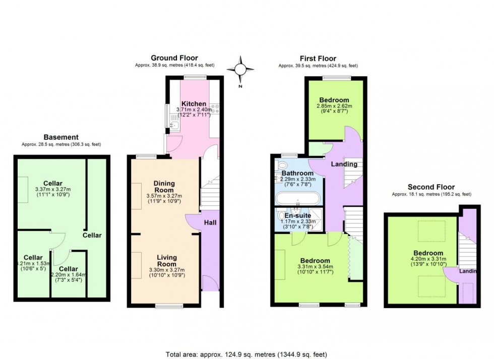 Floorplan for Richmond Road, West Bridgford, Nottingham