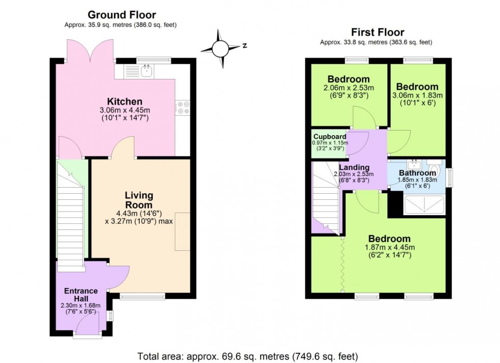 Floorplan for Thorndale, Ibstock