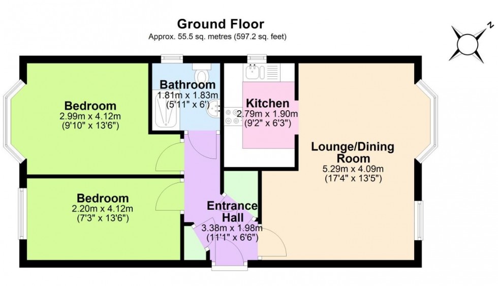 Floorplan for Penn Road