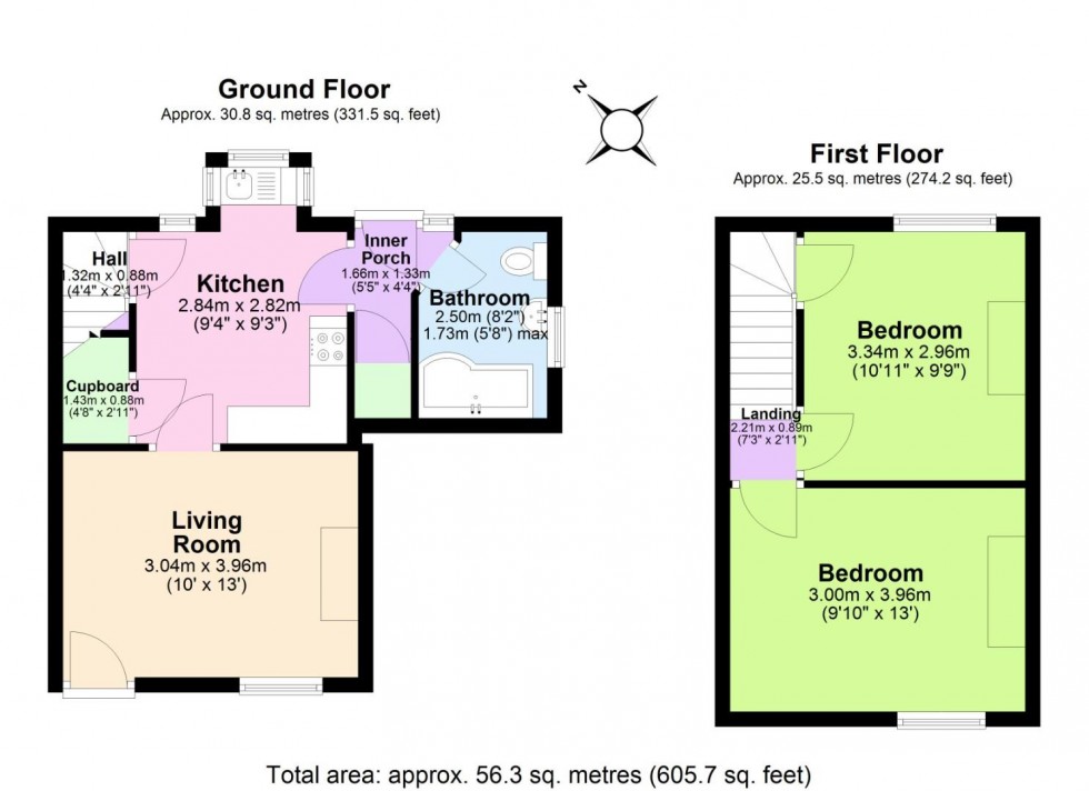 Floorplan for Stanhope Road, Swadlincote
