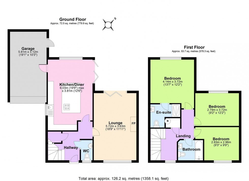 Floorplan for Steeple View Lane, Appleby Magna