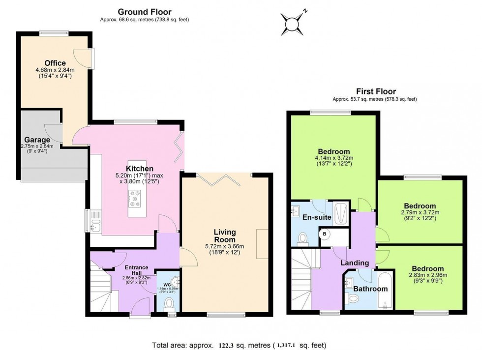 Floorplan for Steeple View Lane, Appleby Magna