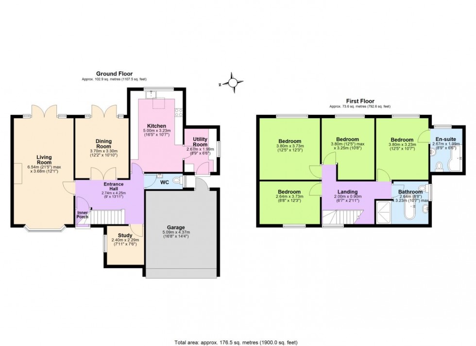 Floorplan for Beaumont Green, Coleorton,
