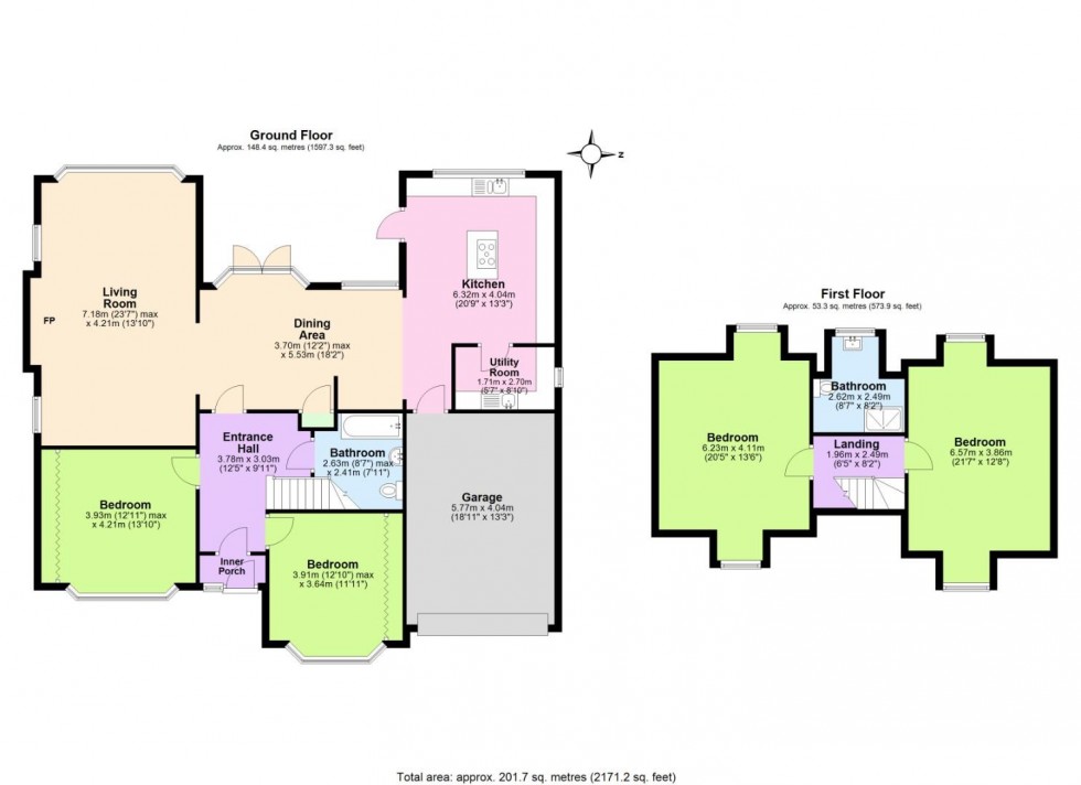 Floorplan for Newton Road, Swepstone, Coalville