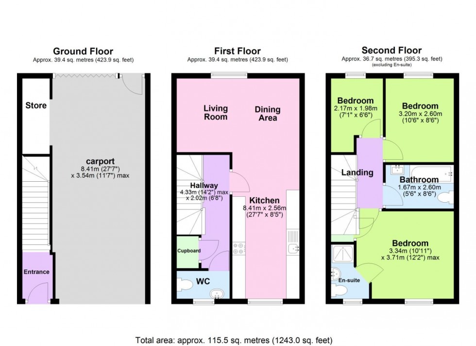 Floorplan for Wilford Lane, West Bridgford, Nottingham,