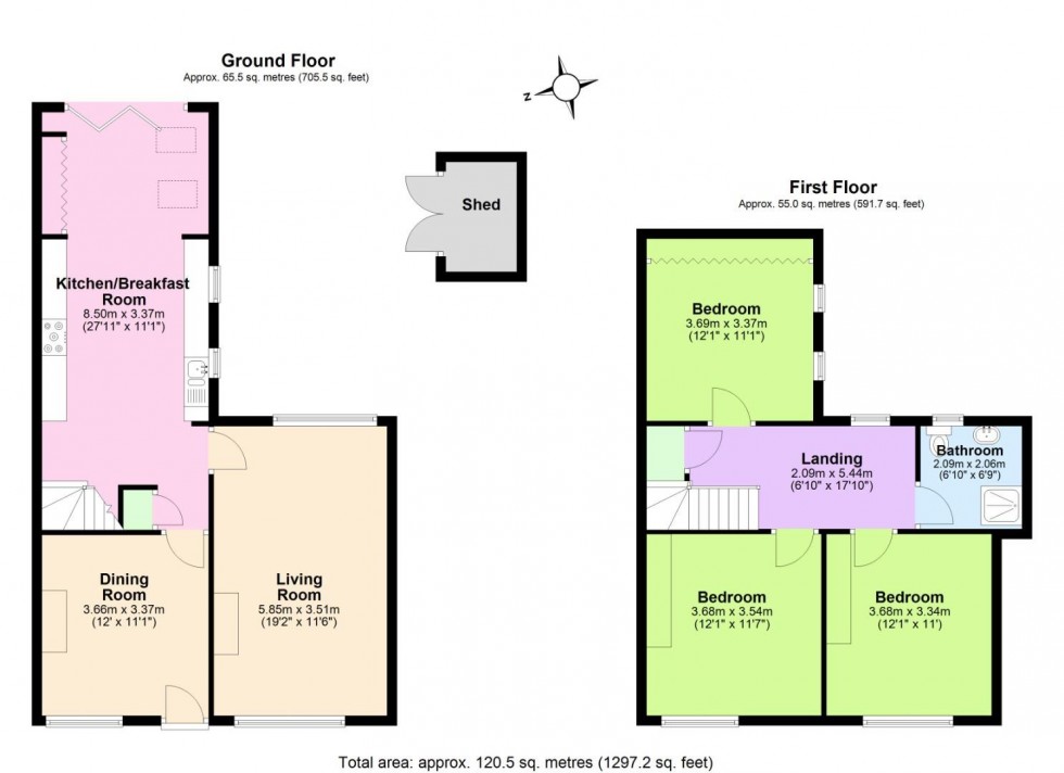 Floorplan for Church Street, Appleby Magna