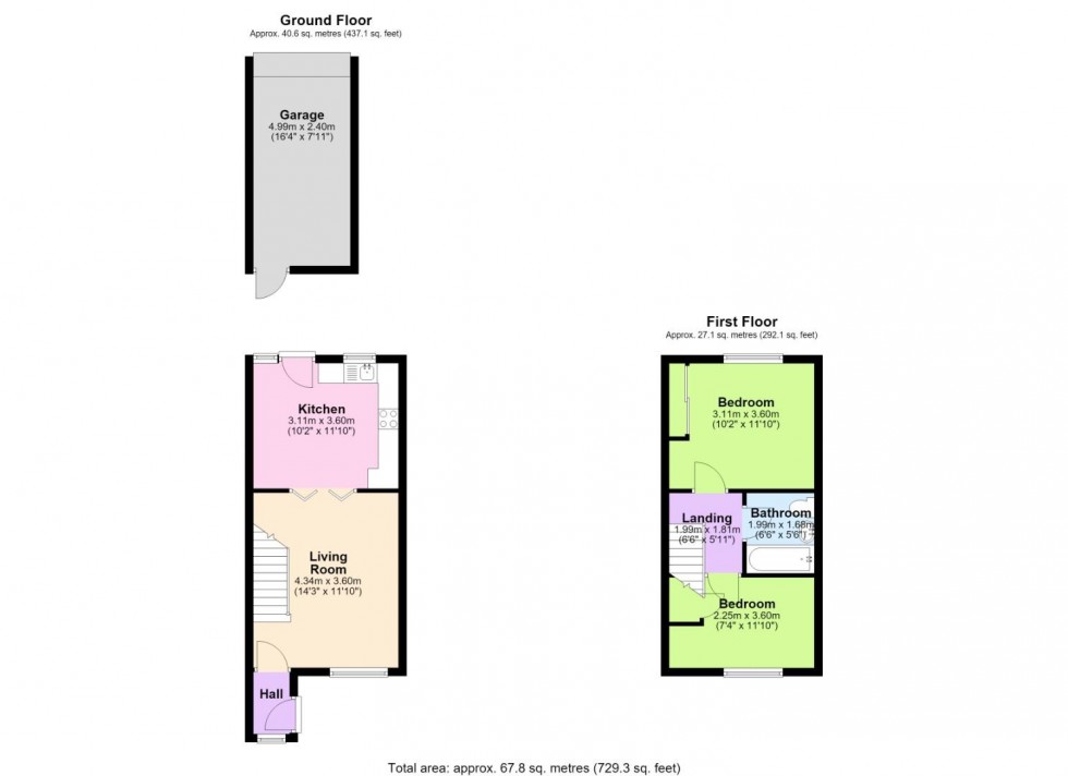 Floorplan for Northwold Avenue, West Bridgford, Nottingham