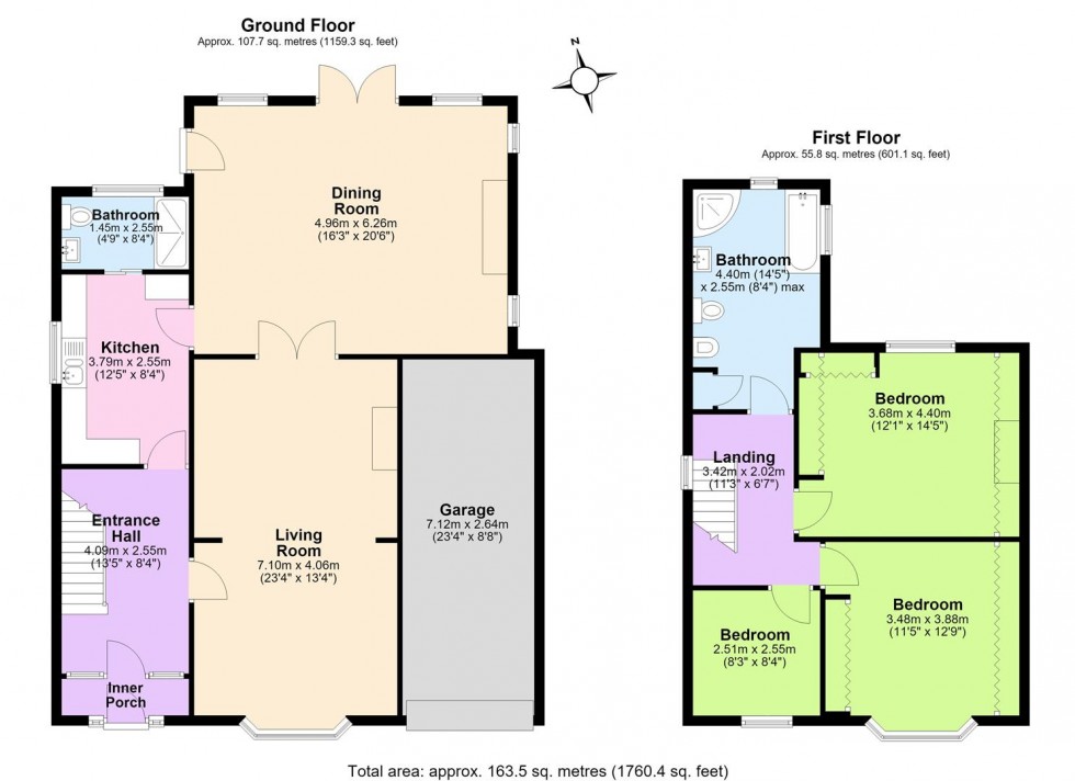 Floorplan for Quarry Hill, Wilnecote, Tamworth