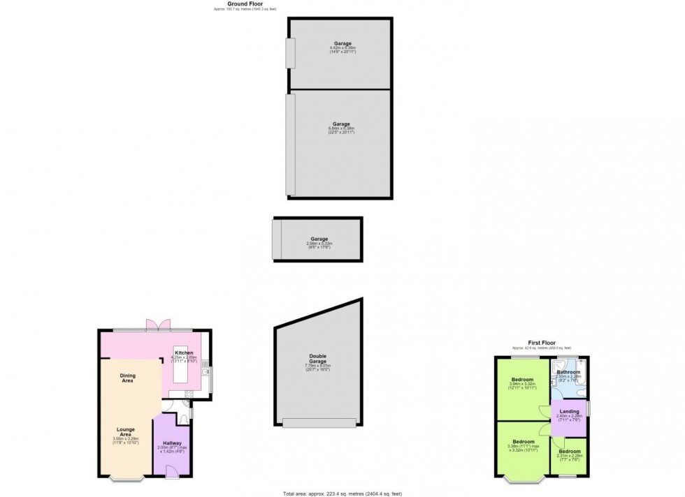 Floorplan for Brookside Road, Ruddington, Nottingham