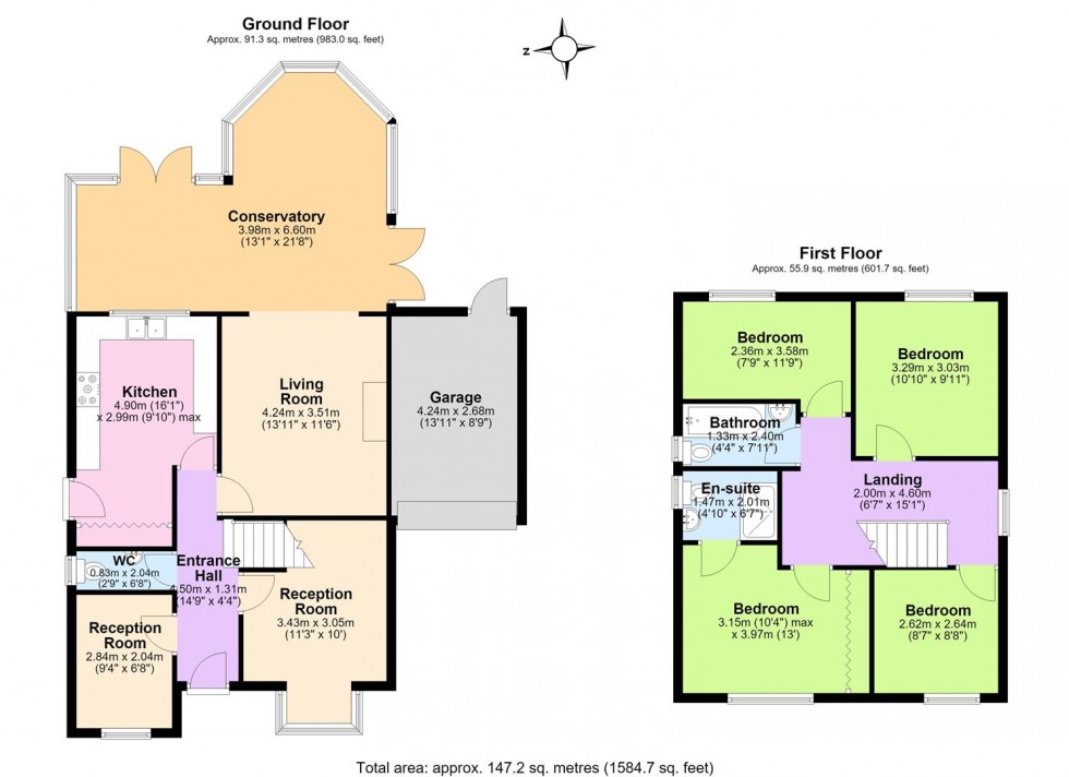 Floorplan for Main Road, Austrey, Atherstone