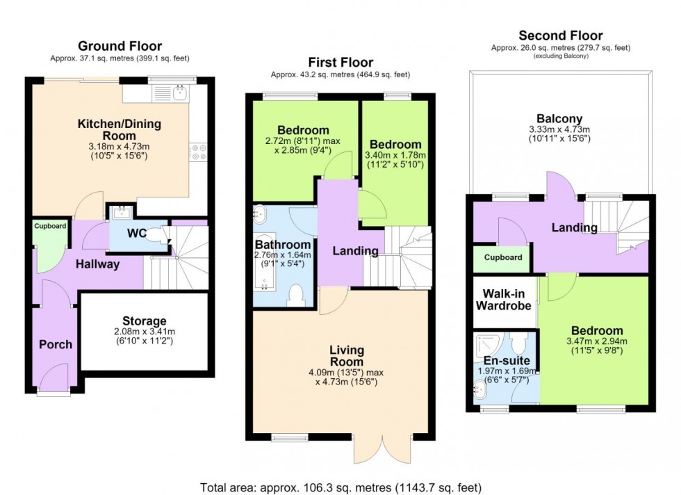Floorplan for Trent Lane, Nottingham