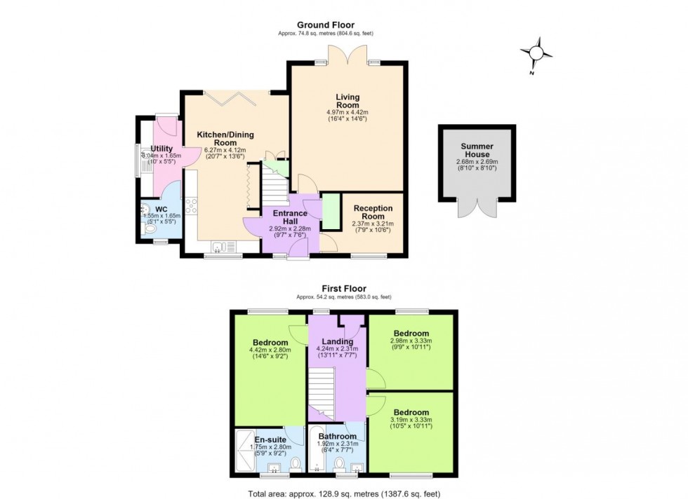 Floorplan for Main Street, Snarestone, Swadlincote