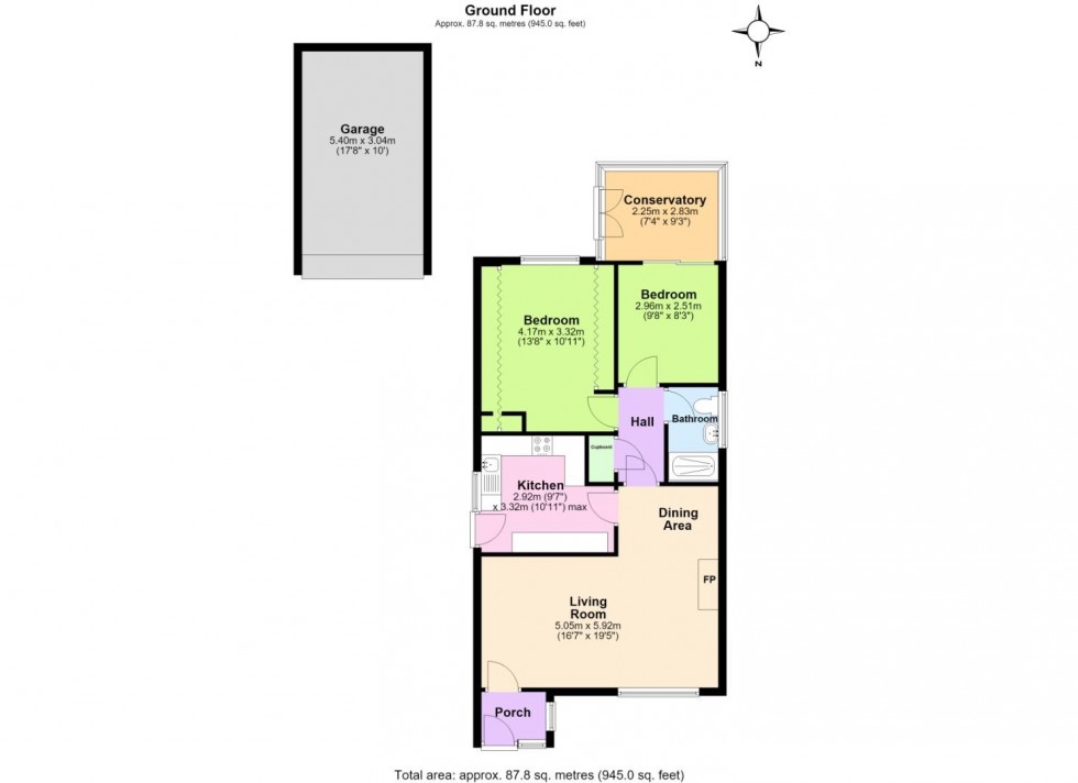 Floorplan for Squires Way